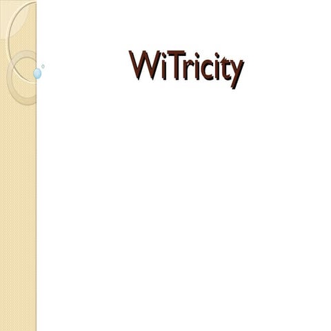 Wi tricity 