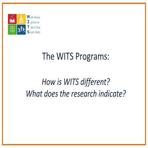 WITS How is it different