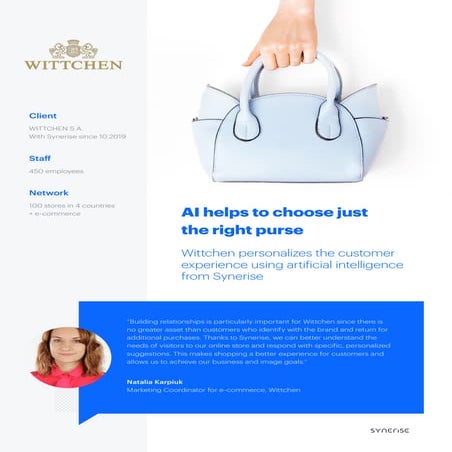 WITTCHEN & Synerise case study