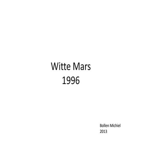 Witte mars