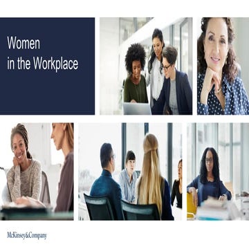 2017 Women in the Workplace - Full presentation
