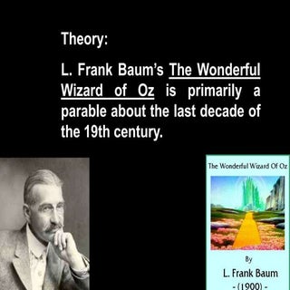 Wizard of Oz (populism allegory)