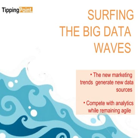 Surfing the Big Data waves - Don't forget your branding