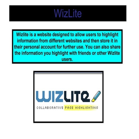A guide to using WizLite
