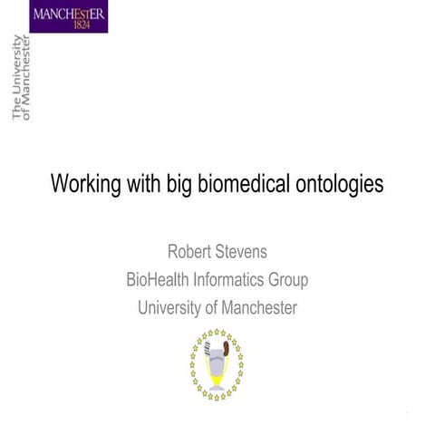 Working with big biomedical ontologies