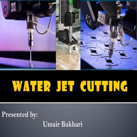 WATER JET CUTTING