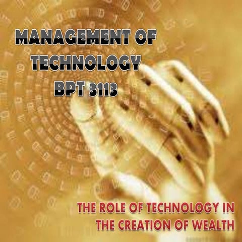 Wk 2   role of technology