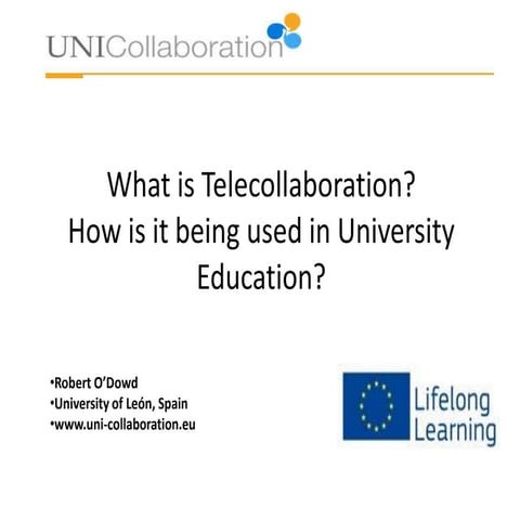 Weaving Global Partnerships: Telecollaboration in University Education