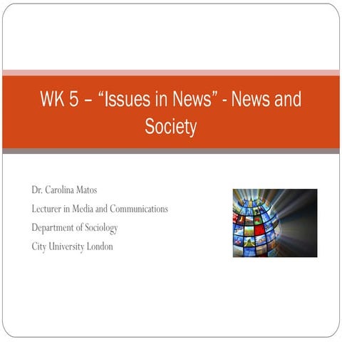Wk 5 – Issues in the News  