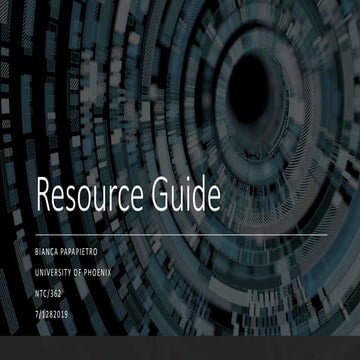 Resource Guid | PPT