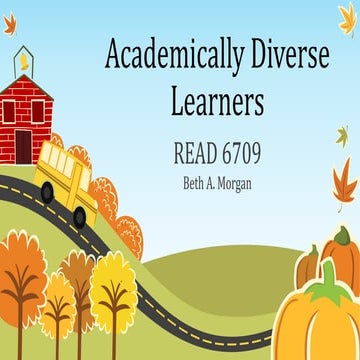Promote Social Change for Academically Diverse Learners