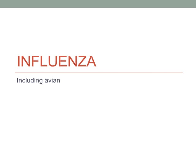 Influenza