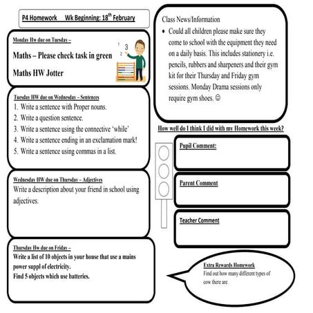 Homework term 2 week 5 | DOC