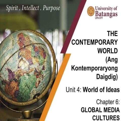 Contemporary World - World of Ideas - Global Media Cultures