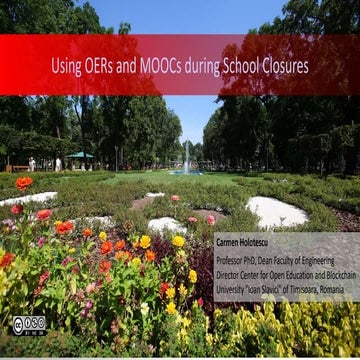 Using OERs and MOOCs during School Closures