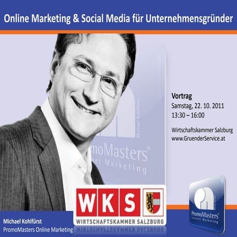 Online Marketing und Social Media für Unternehmensgründer