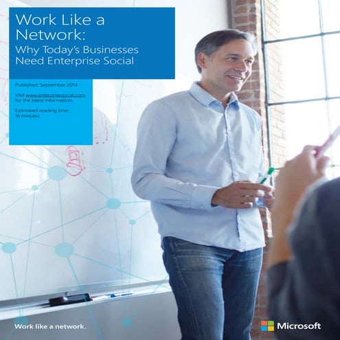 Why today’s businesses need enterprise social