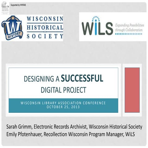 Planning a Successful Digital Project
