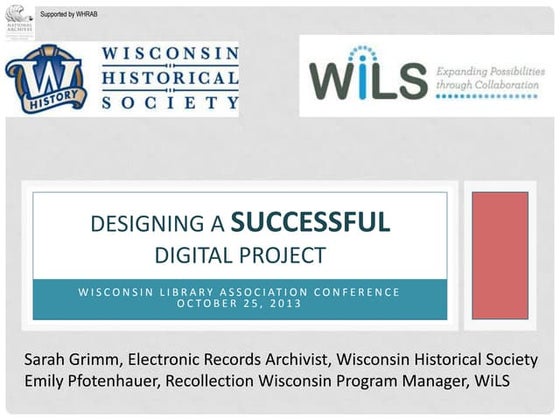 Planning a Successful Digital Project