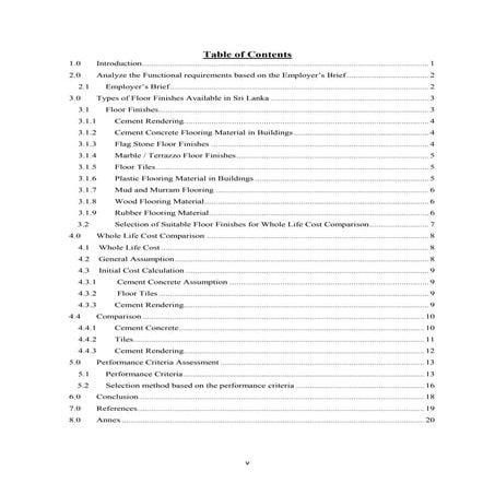 Whole Life Cycle Cost
