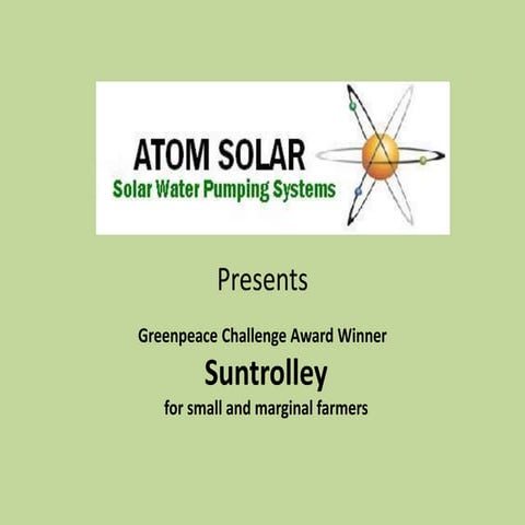 Suntrolley for small and marginal farmers_Atom Solar_ICIMOD-WLE Springs and S...