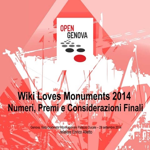 Wiki Loves Monuments 2014 - sessione finale