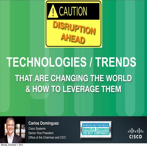 Technologies and Trends that are Changing the World