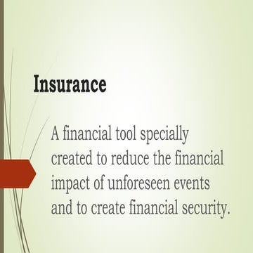 Wm 5 insurance planning retirement planning