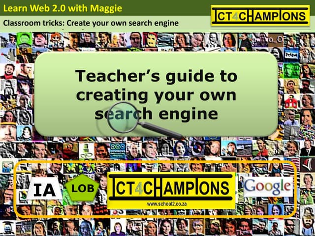 Create your own search engine