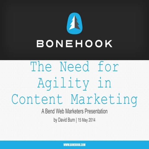 Using Agile Marketing Techniques To Inform Your Brand Content