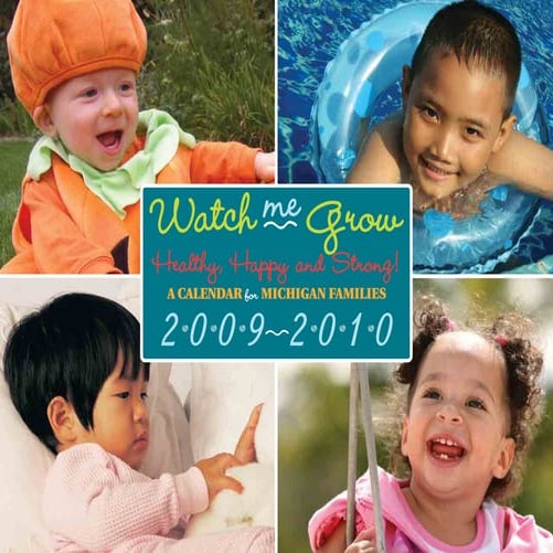 Watch Me Grow 2009-2010 Calendar