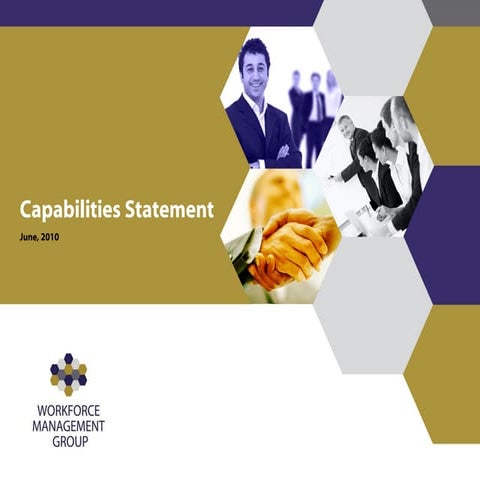 Wmg Capability Statement