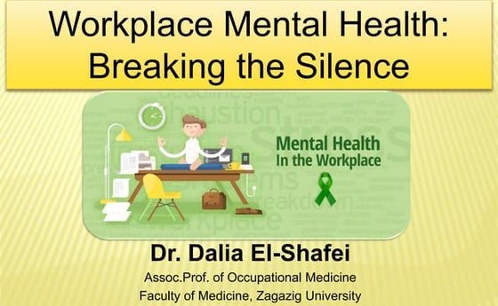 Mental Health Awareness in the Workplace | PPT