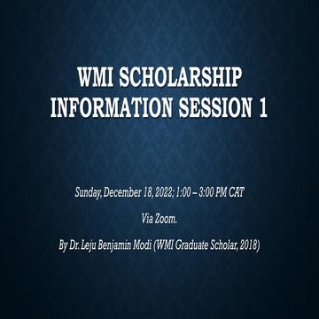 A Guide to Applying for the Wells Mountain Initiative Scholarship 2023