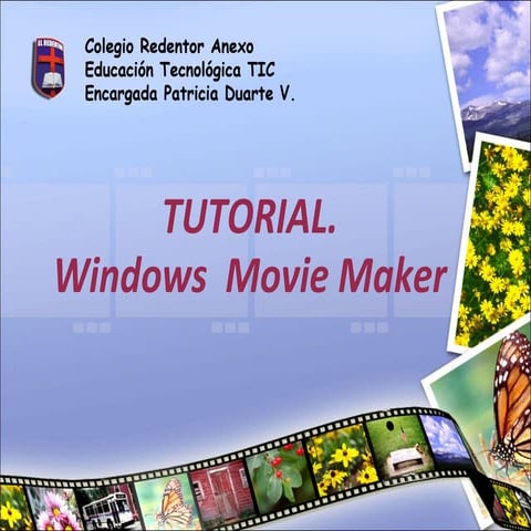 Windows Movie Maker, tutorialclase1