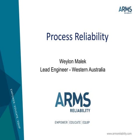 Weylon Malek AMPEAK 2014 Presentation - Process Reliability | PDF