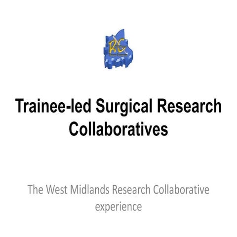 The West Midlands Research Collaborative