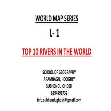 Top five longest rivers | PPT