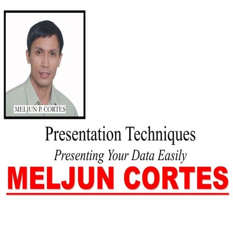 MELJUN CORTES research seminar_1_presentation_techniques