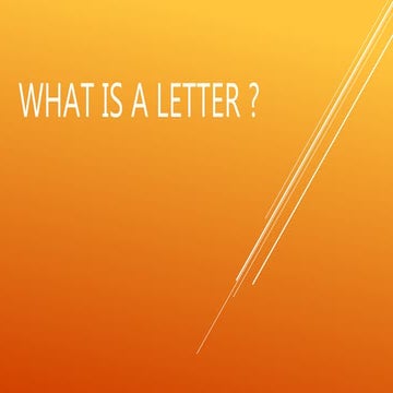 formal letter slides