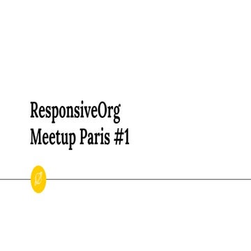 Meetup Responsive Org #1