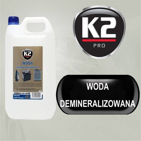 Woda demineralizowana K2