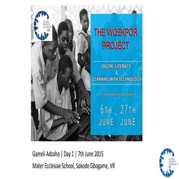 Overview of Woekpor Digital Literacy Initiative