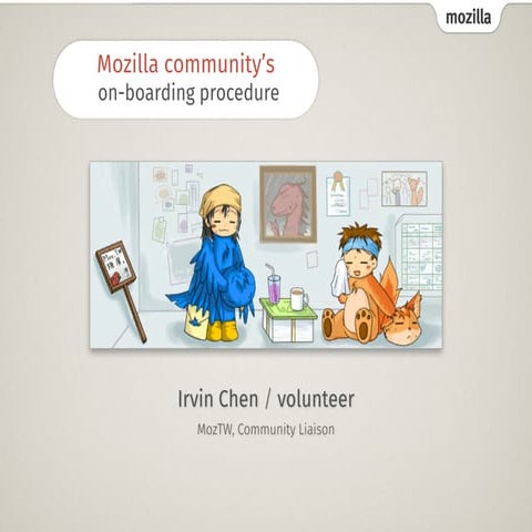 How does Mozilla community recruiting & on-boarding?