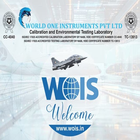 Wois Presentation.pdf Calibration and Testing | PDF
