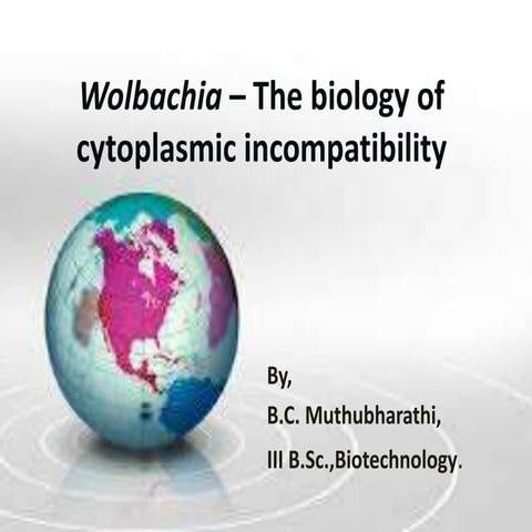 Wolbachia the biology of cytoplasmic incompatibility