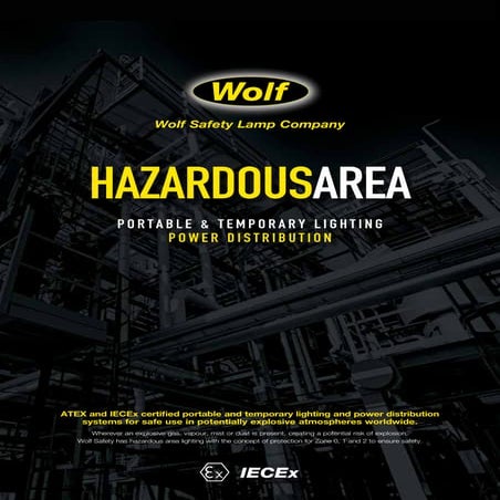 Wolf - Hazardous Area Portable & Temporary Lighting - Brochure