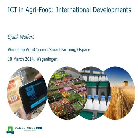AgroConnect PPS Smart Farming project and FIspace | PPTX