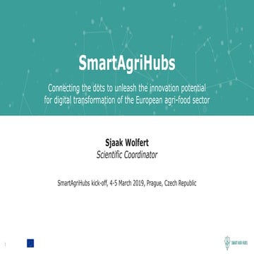 Understanding SmartAgriHubs 