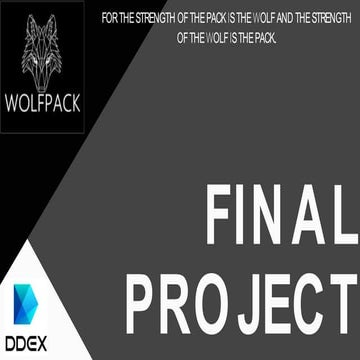 Decentralized margin trading-DDEX: presented by Wolfpack